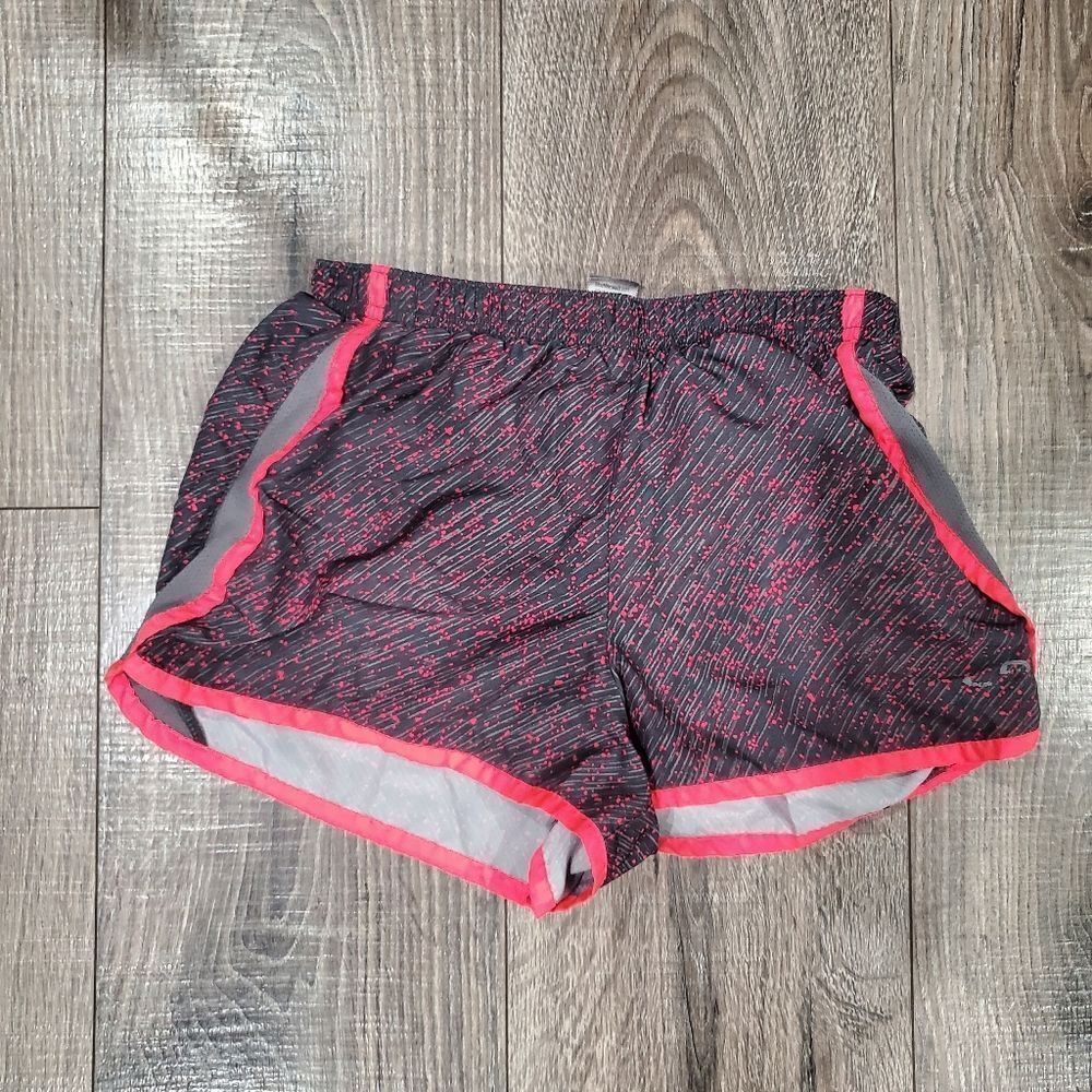 Girls Champion Athletic Shorts Size 12 Red and Black Shorts